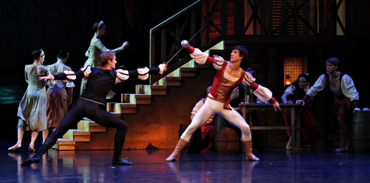 Tybalt, Romeo- Keian Langdon, Christian Tatchev